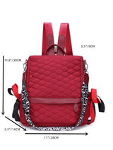 Lightweight Multi-Pocket Dual-Shoulder Backpack for Women, Also Can Be Used as Coin Purse, Casual Anti-Theft Bag for Ladies and Grad Students, Can Be Converted into Shoulder Backpack for Mothers, Suitable for Elementary School, Middle School, College Freshmen and Sophomores, Graduates, Ideal for Shopping, Traveling, Business, White-Collar Work, Novices, Perfect for Office Work and Commuting, Must-Have Item for Back-To-School Season.