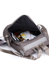 Lightweight Multi-Pocket Dual-Shoulder Backpack for Women, Also Can Be Used as Coin Purse, Casual Anti-Theft Bag for Ladies and Grad Students, Can Be Converted into Shoulder Backpack for Mothers, Suitable for Elementary School, Middle School, College Freshmen and Sophomores, Graduates, Ideal for Shopping, Traveling, Business, White-Collar Work, Novices, Perfect for Office Work and Commuting, Must-Have Item for Back-To-School Season.