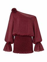 Divine Off-Shoulder Mini Dress