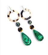 Green Drop Earrings - Impulsive Fashion
