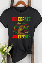 Women's Juneteenth Graphic T-Shirt
