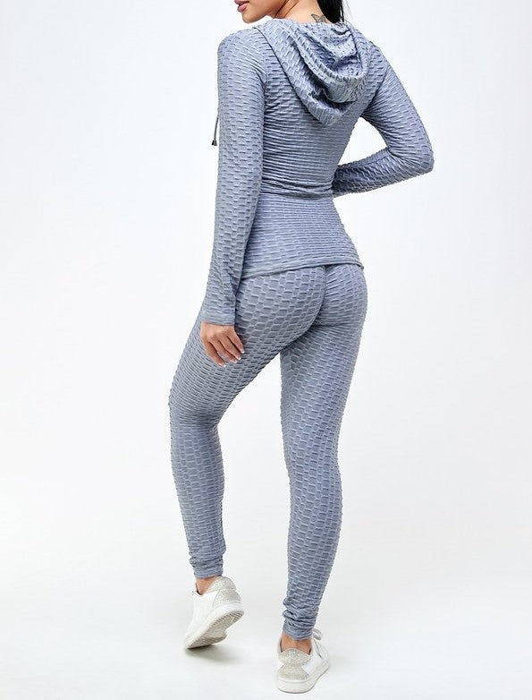 Non-Stop 2-PC Jogging Suit - Grey