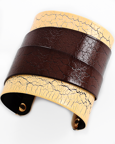 Distressed Cuff Bangle - Impulsive Fashion