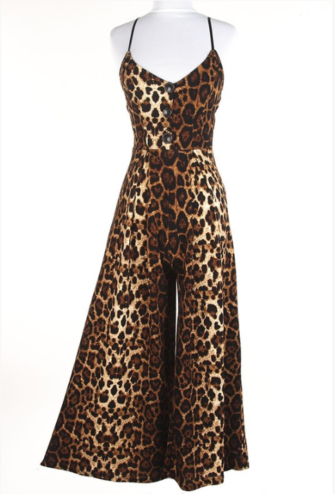 💋Malaysia - Leopard Print Jumpsuit💋 - Impulsive Fashion