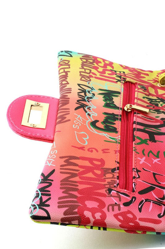 Graffiti Me Handbag