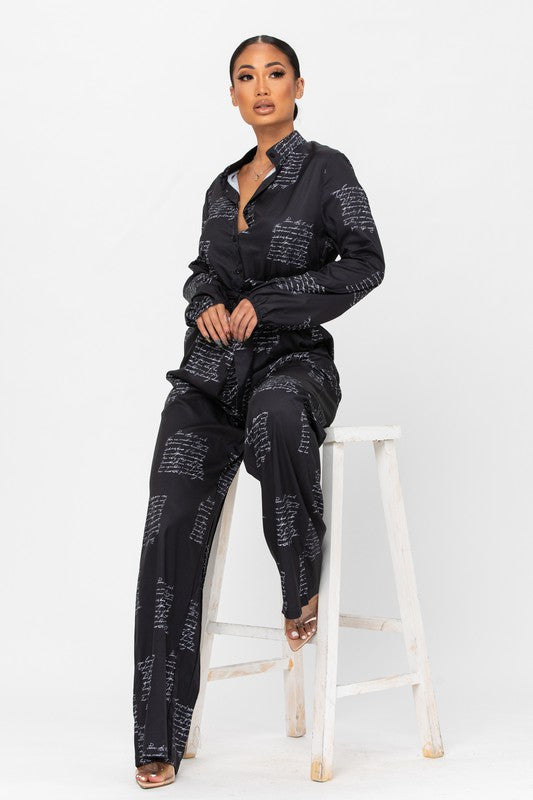 Hot Off The Press Jumpsuit - Black - Impulsive Fashion