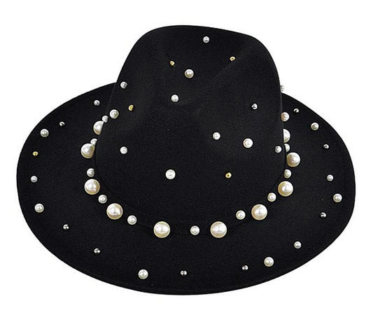 Beaded Fedora